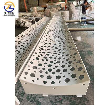 Modern Design Aluminum Screen With Black Groove For Indoor And Outdoor